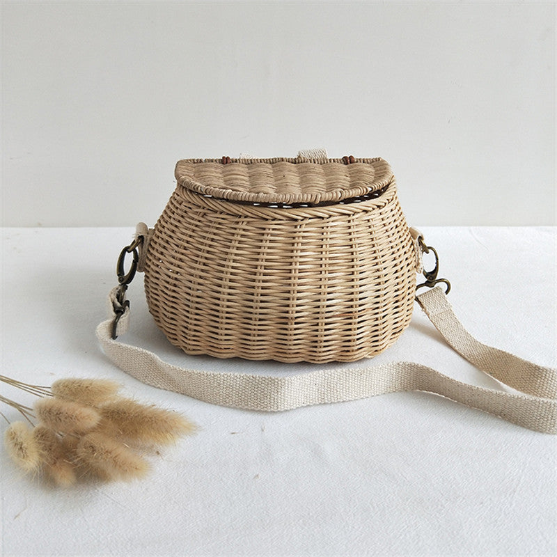 Woven Bicycle Basket: Let Your Little Adventurer Ride in Style!