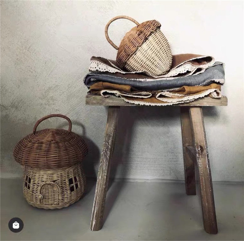 Forage for Fun with Our Handwoven Rattan Baskets!