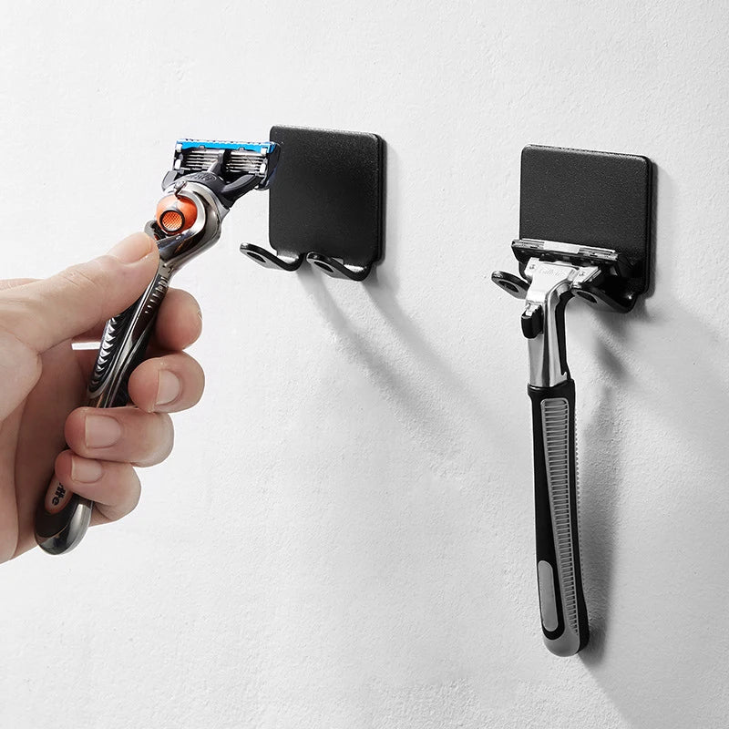 Peel & Stick Razor Holder: Multi-use