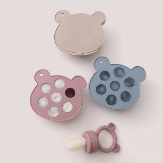 Silicone Feeder and Matching Food Molds: Make Healthy & Fun Treats!