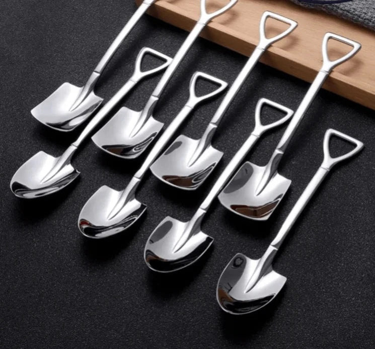 Dig In Shovel Spoons for the Coffee Break Connoisseur