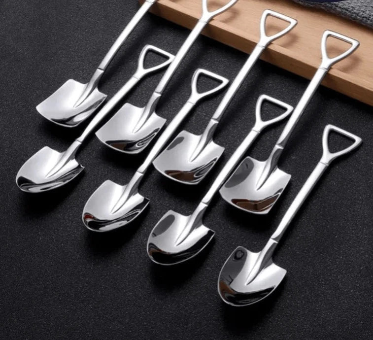 Dig In Shovel Spoons for the Coffee Break Connoisseur