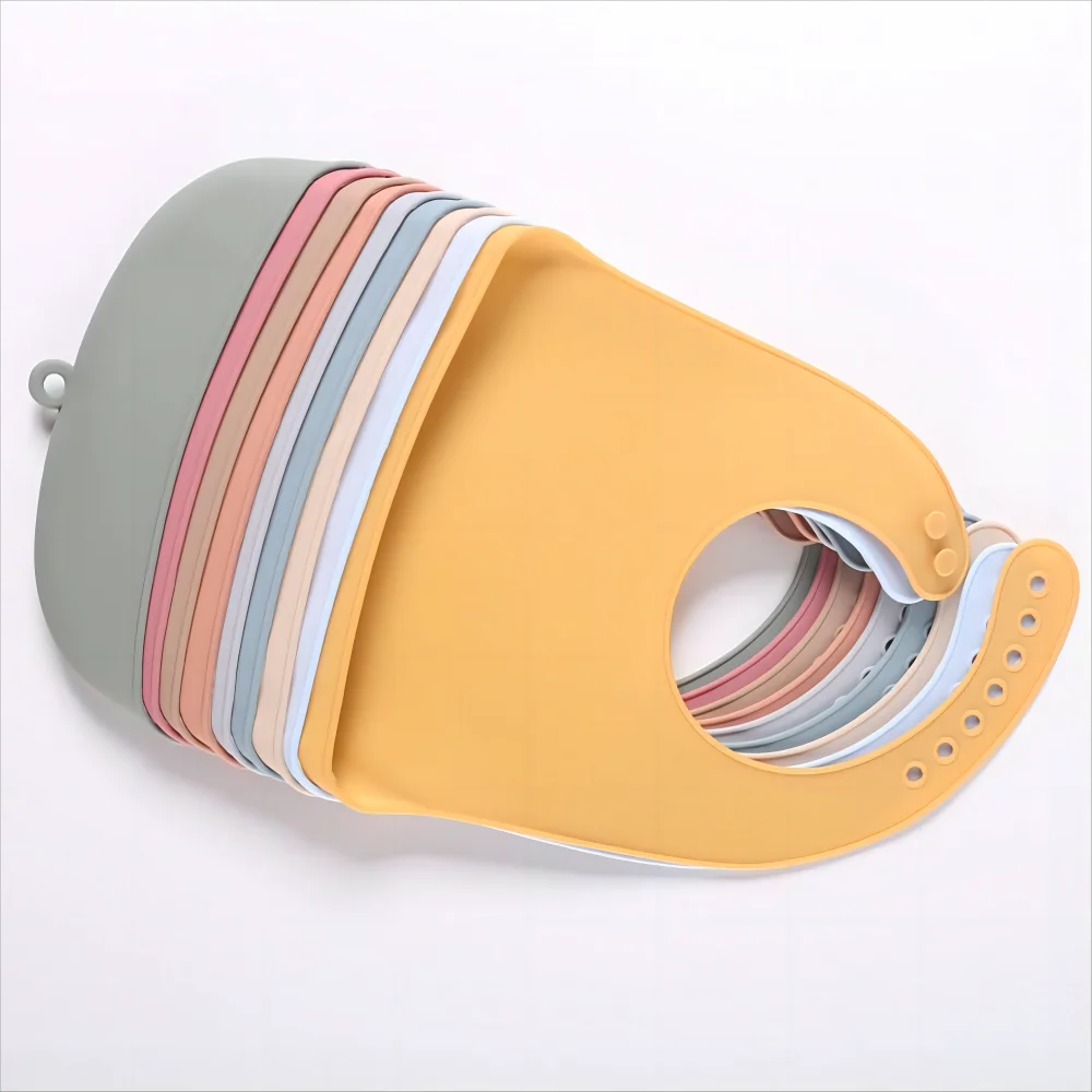 Silicone Baby Bib (Easy Clean Up!)