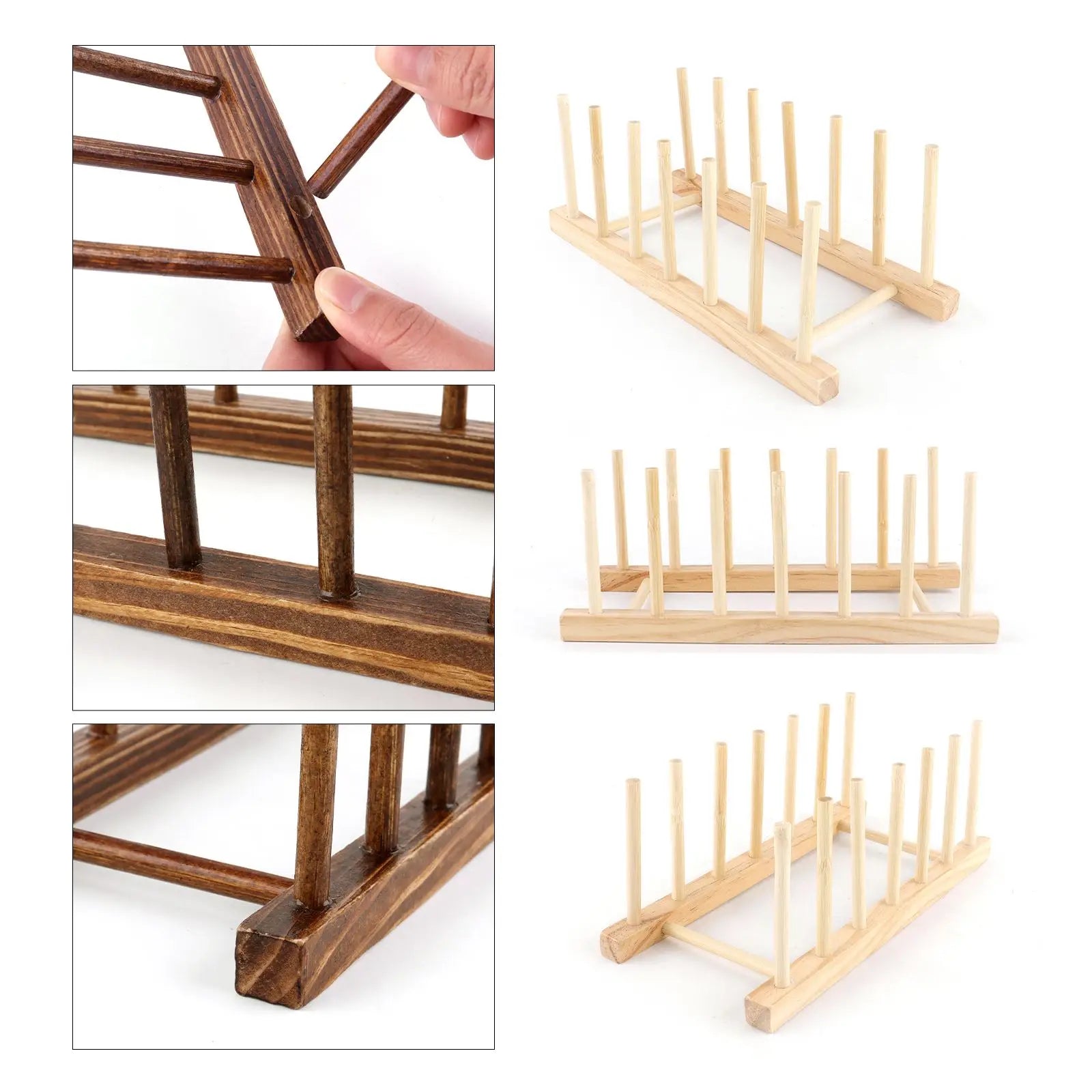 Wooden Storage Rack