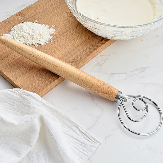 Danish Dough Whisk - The Conqueror of Clumpy Dough