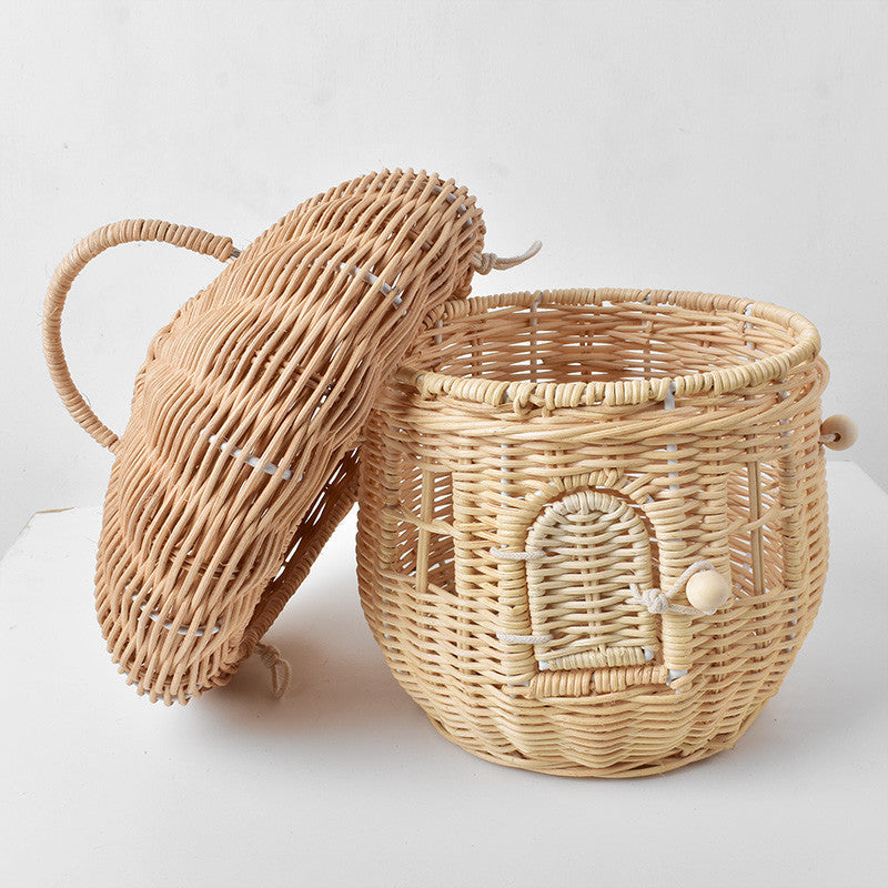 Forage for Fun with Our Handwoven Rattan Baskets!