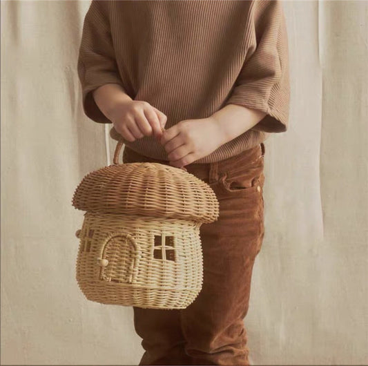 Forage for Fun with Our Handwoven Rattan Baskets!